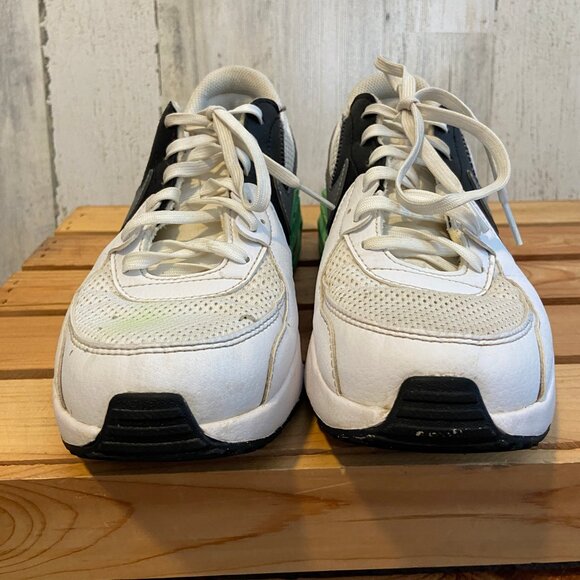 CLEARANCE! Nike Women's Size 8 Air Max Excee Sneakers White Green Glow Shoes - Picture 2 of 12